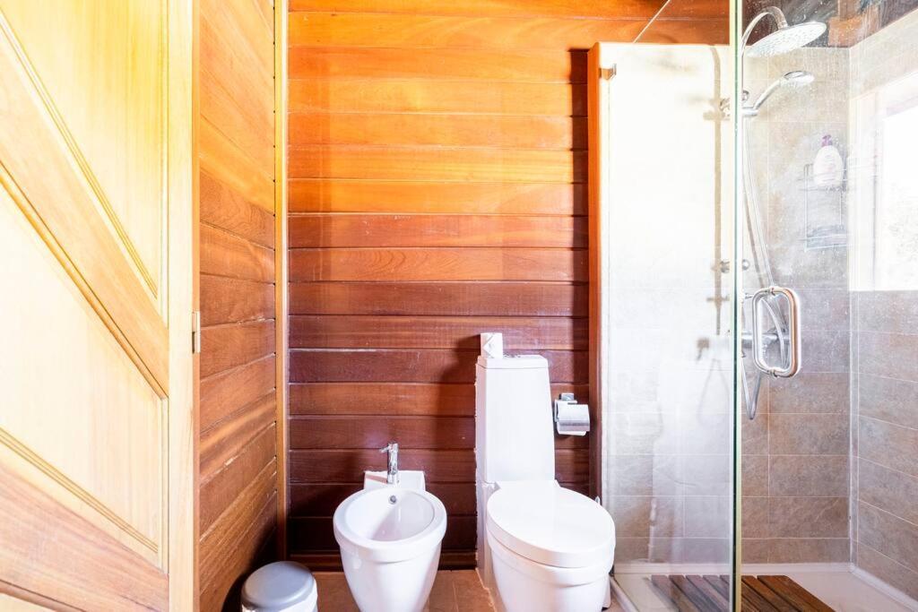 Wooden House Villa Minde Luaran gambar