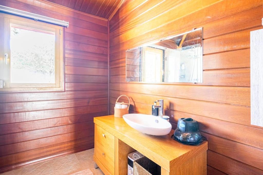 Wooden House Villa Minde Luaran gambar